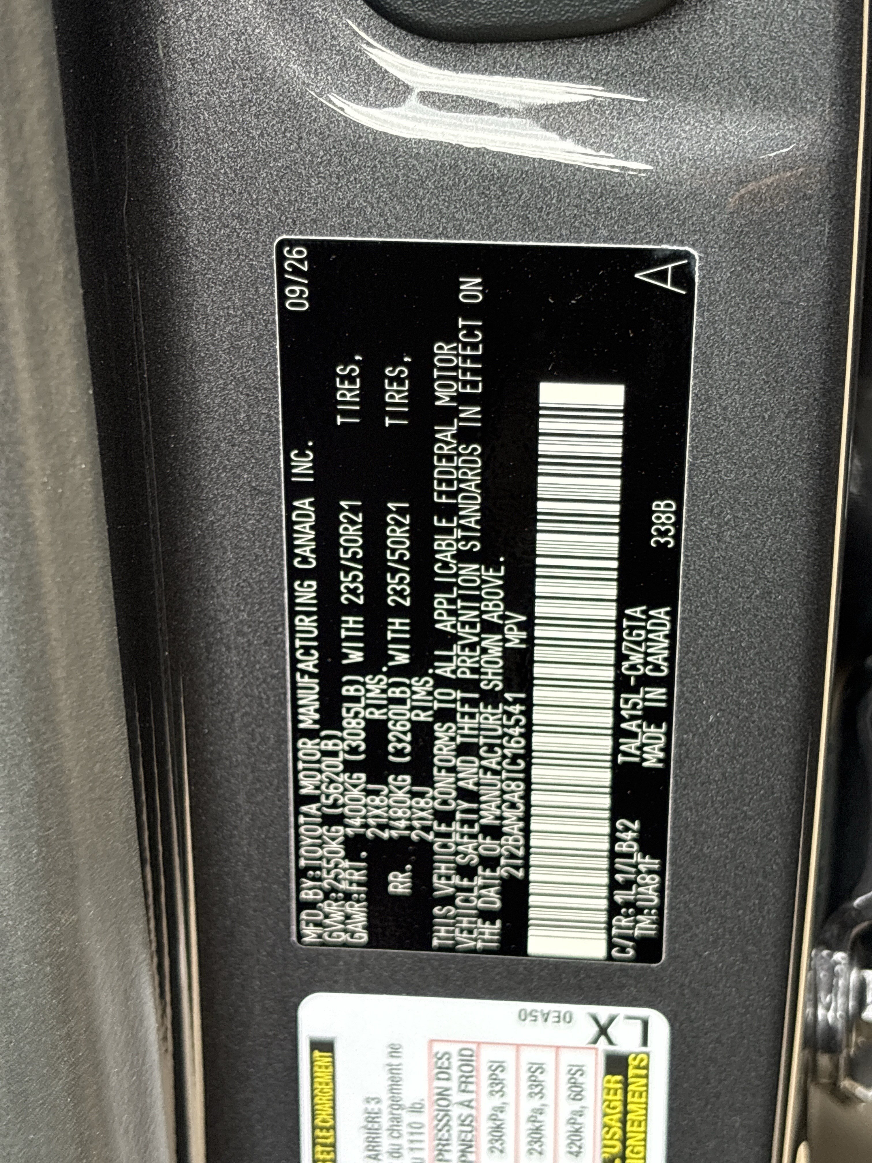 New 2026 Lexus RX 350 Premium Plus w/ Convenience Package AWD/4WD image 35