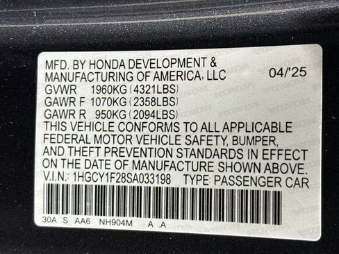 Used 2025 Honda Accord LX image 35