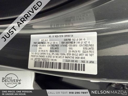 Used 2021 MAZDA CX-9 Touring w/ Touring Premium Package AWD/4WD image 60