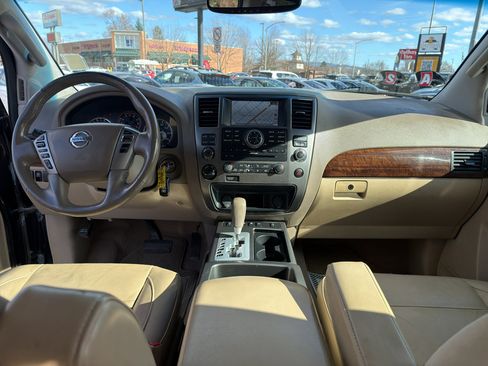 Used 2014 Nissan Armada Platinum w/ 2nd Row Captain Seat Package AWD/4WD image 24