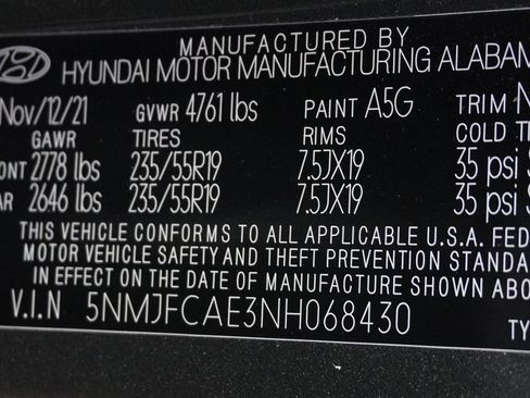 Used 2022 Hyundai Tucson SEL w/ Convenience Package image 60