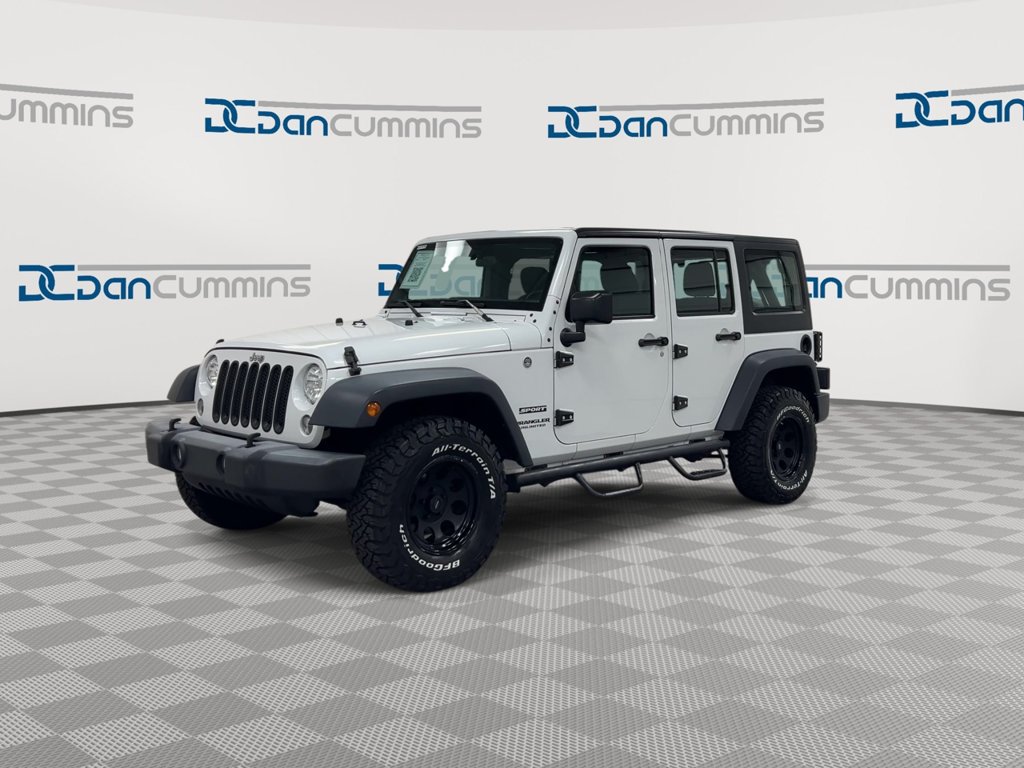 Used 2017 Jeep Wrangler Unlimited Sport w/ Connectivity Group AWD/4WD image 4