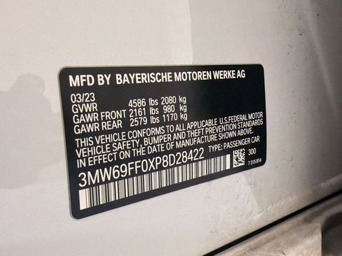 Certified 2023 BMW 330i Sedan w/ Driving Assistance Package RWD image 17