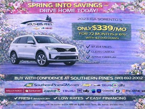 Used 2023 Kia Sorento S FWD image 6