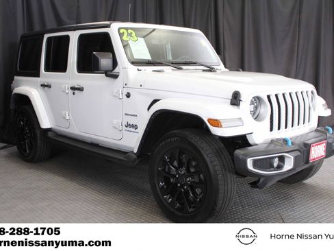 Used 2023 Jeep Wrangler Unlimited Sahara AWD/4WD image 1