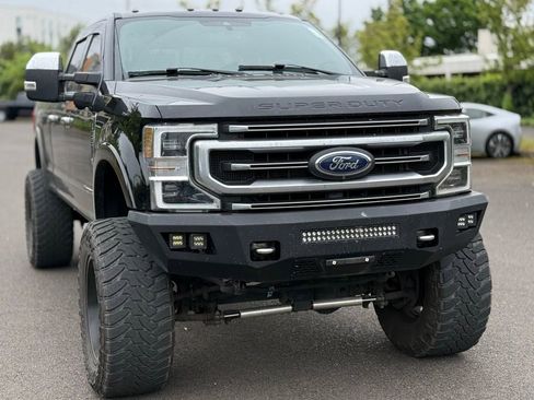 Used 2021 Ford F350 Platinum w/ Tremor Off-Road Package AWD/4WD image 7