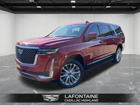 Certified 2023 Cadillac Escalade ESV Premium Luxury w/ LPO, Floor Liner Package AWD/4WD image 1