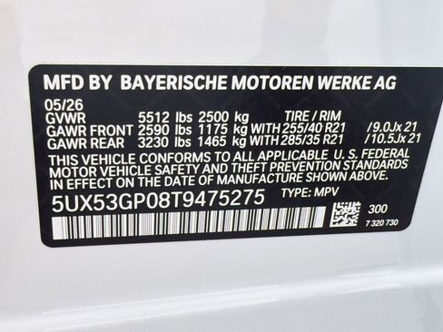 New 2026 BMW X3 xDrive30i w/ Convenience Package AWD/4WD image 19