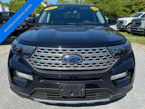 Certified 2021 Ford Explorer Limited w/ Hybrid Equipment Group 310A AWD/4WD image 2