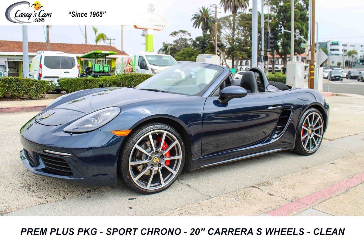 Used 2018 Porsche 718 Boxster S RWD image 1