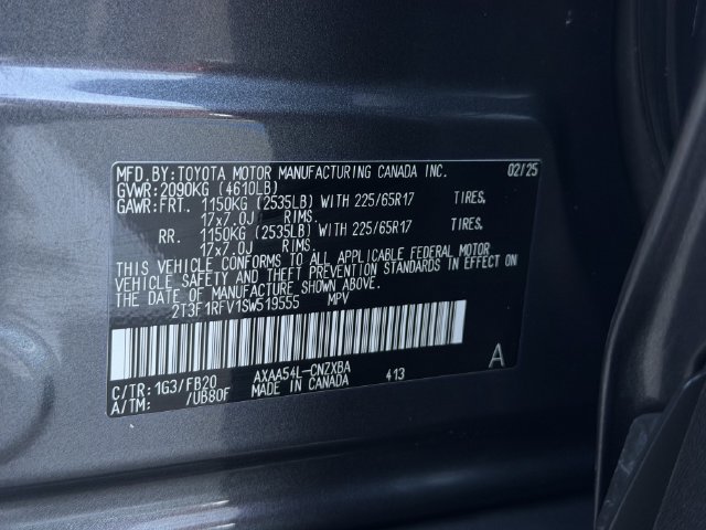 Certified 2025 Toyota RAV4 LE AWD/4WD image 27