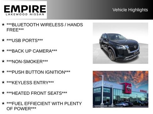 Used 2022 Nissan Pathfinder SV AWD/4WD image 2