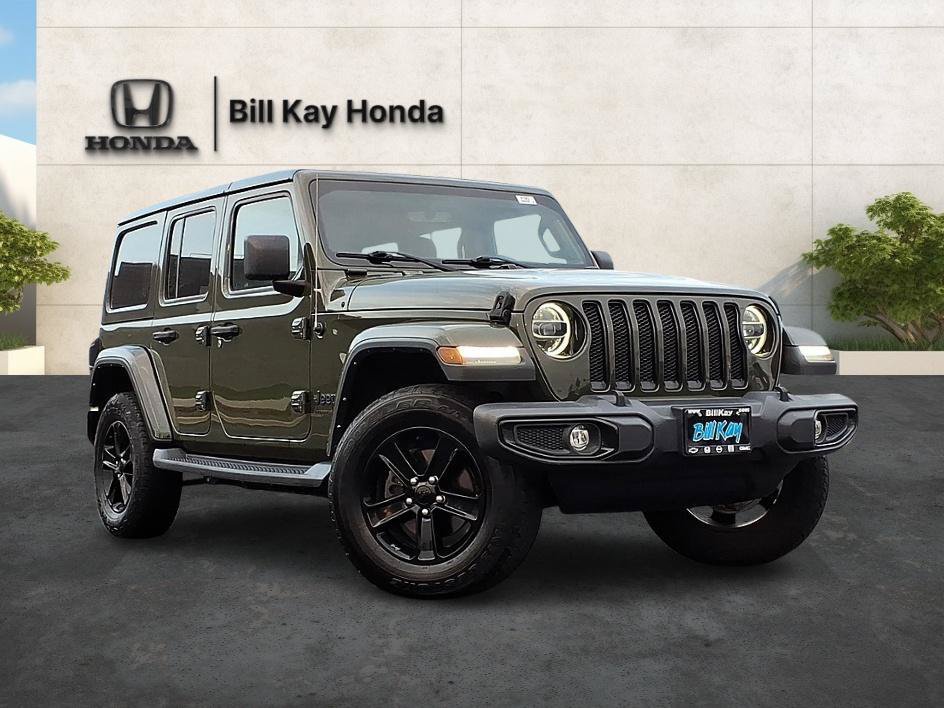 Used 2021 Jeep Wrangler Unlimited Sahara AWD/4WD image 5