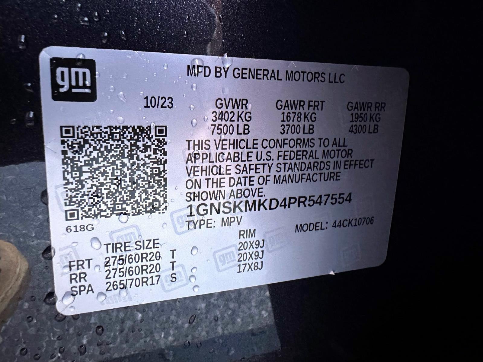 Used 2023 Chevrolet Tahoe LS w/ Driver Alert Package AWD/4WD image 30