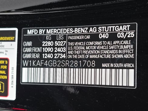 Used 2025 Mercedes-Benz C 300 Sedan image 35