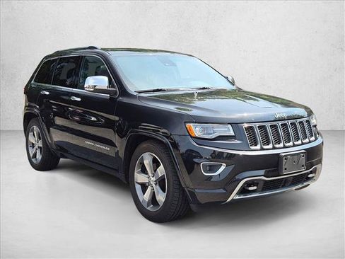 Used 2014 Jeep Grand Cherokee Overland w/ Advanced Technology Group AWD/4WD image 3