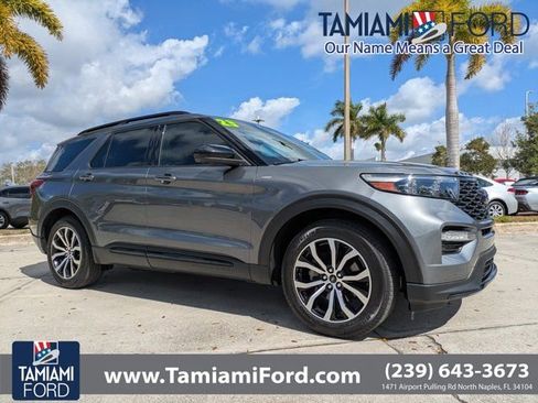 Certified 2023 Ford Explorer ST-Line w/ Class IV Trailer Tow Package image 1