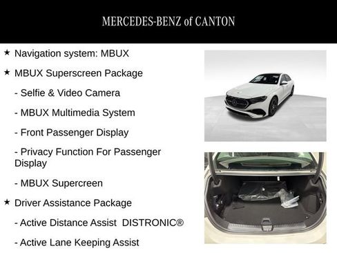 New 2025 Mercedes-Benz E 350 4MATIC Sedan image 2