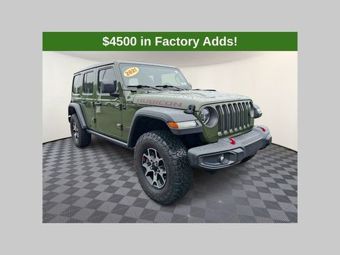 Used 2021 Jeep Wrangler Unlimited Rubicon AWD/4WD image 1