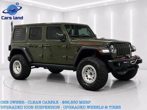 Used 2021 Jeep Wrangler Unlimited Rubicon AWD/4WD image 1
