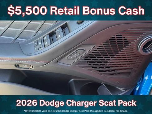 New 2026 Dodge Charger Scat Pack AWD/4WD image 14