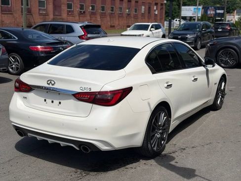 Used 2019 INFINITI Q50 Red Sport 400 w/ Sensory Package AWD/4WD image 5