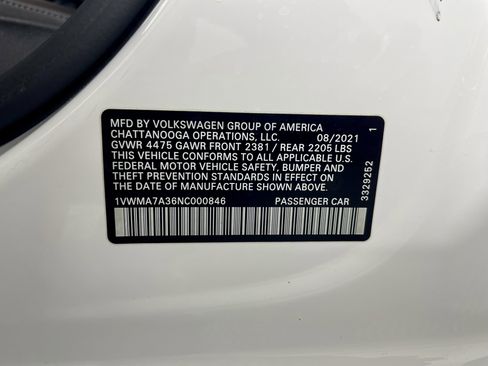 Used 2022 Volkswagen Passat 2.0T R-Line image 16