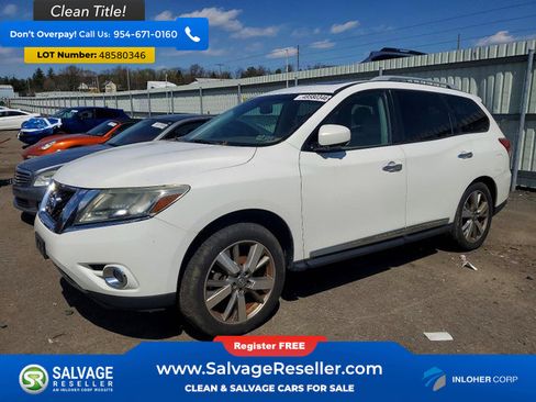 Used 2013 Nissan Pathfinder Platinum w/ Platinum Premium Pkg image 1