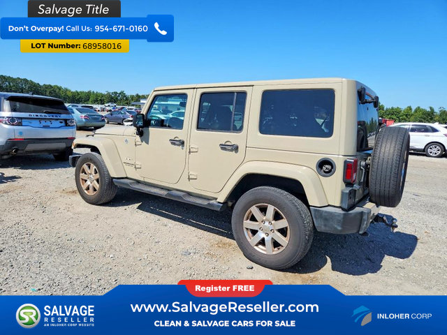 Used 2017 Jeep Wrangler Unlimited Sahara w/ Max Tow Package AWD/4WD image 3