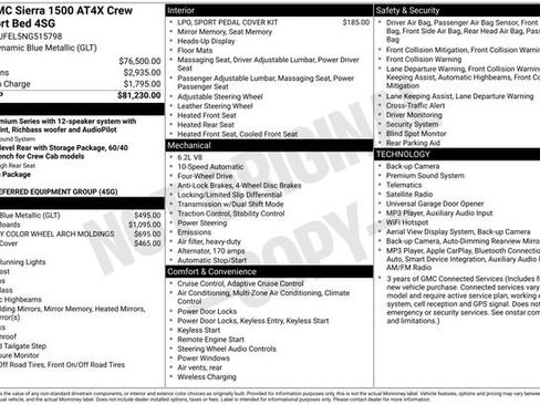 Used 2022 GMC Sierra 1500 AT4X AWD/4WD image 8