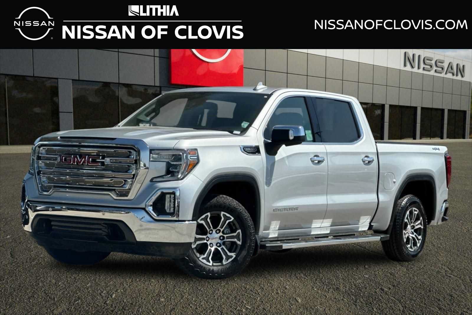 Used 2019 GMC Sierra 1500 SLT w/ Driver Alert Package I AWD/4WD image 1
