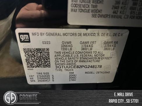 Used 2023 GMC Sierra 1500 Elevation image 26