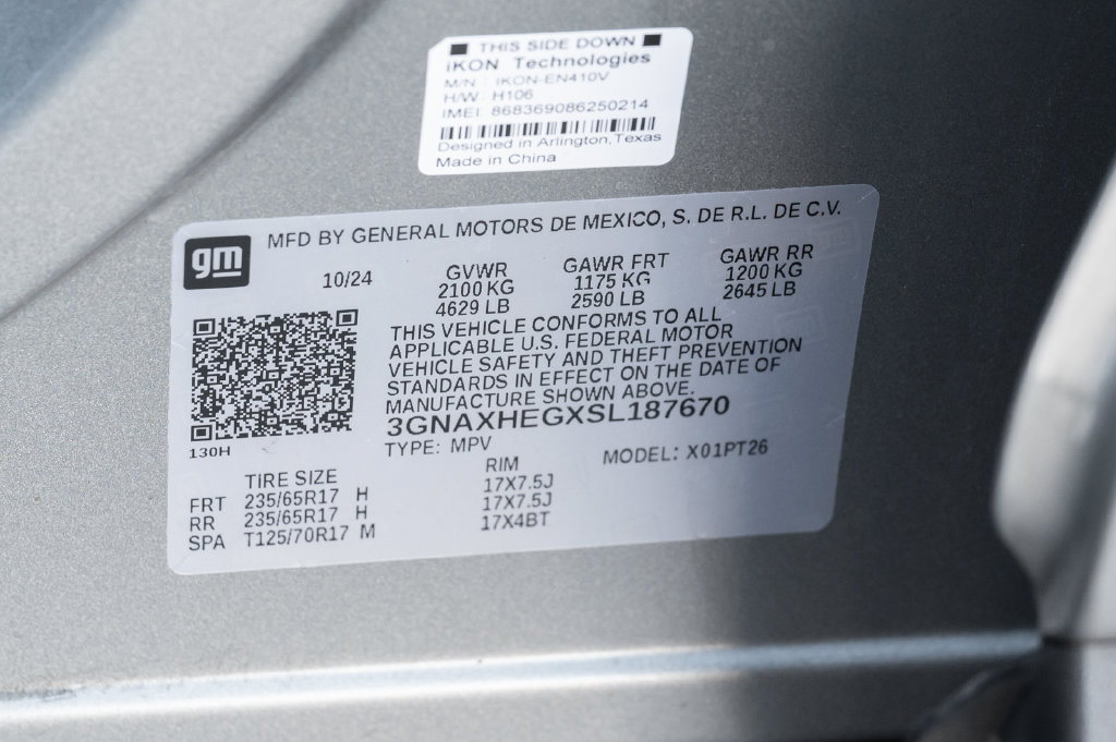 Used 2025 Chevrolet Equinox LT w/ Convenience Package II FWD image 16