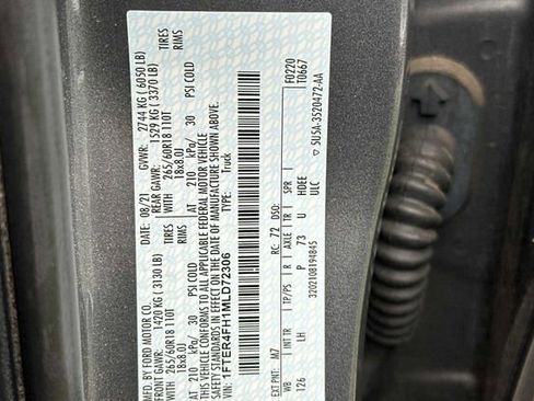 Used 2021 Ford Ranger XLT w/ Equipment Group 301A Mid image 23