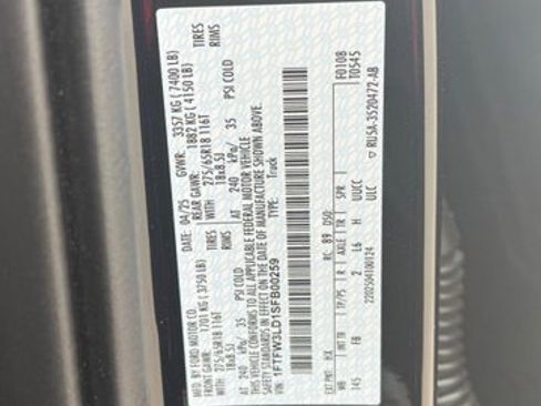 Certified 2025 Ford F150 XLT w/ Equipment Group 302A MID AWD/4WD image 28