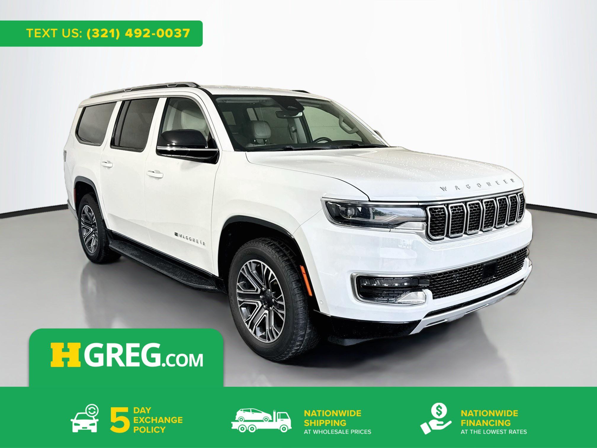 Used 2024 Jeep Wagoneer L Series II w/ Flexible Seating Group RWD image 1
