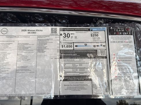 New 2026 Nissan Kicks SR w/ SR Premium Package image 12