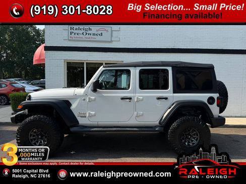 Used 2018 Jeep Wrangler Unlimited Sport S AWD/4WD image 1