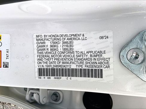 Used 2024 Honda Civic Sport image 16