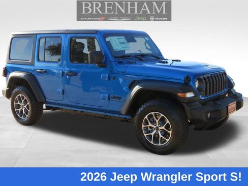 New 2026 Jeep Wrangler Sport S image 1