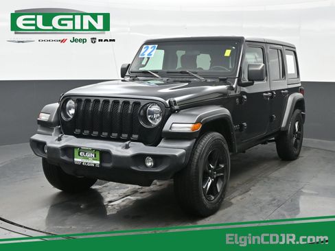 Used 2022 Jeep Wrangler Unlimited Sport image 1