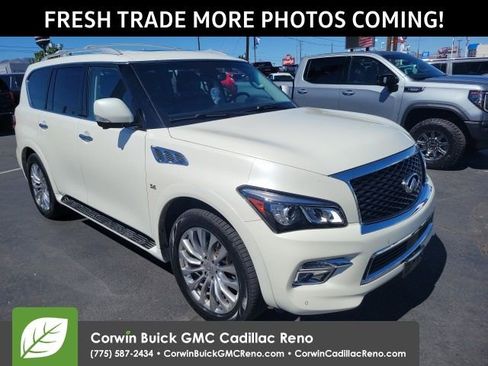 Used 2016 INFINITI QX80 Luxe w/ 22" Wheel Package image 2