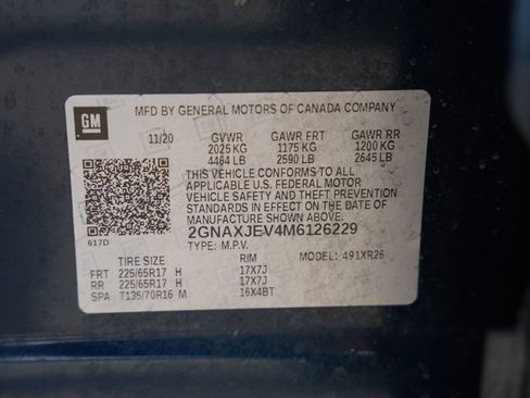 Used 2021 Chevrolet Equinox LT image 29