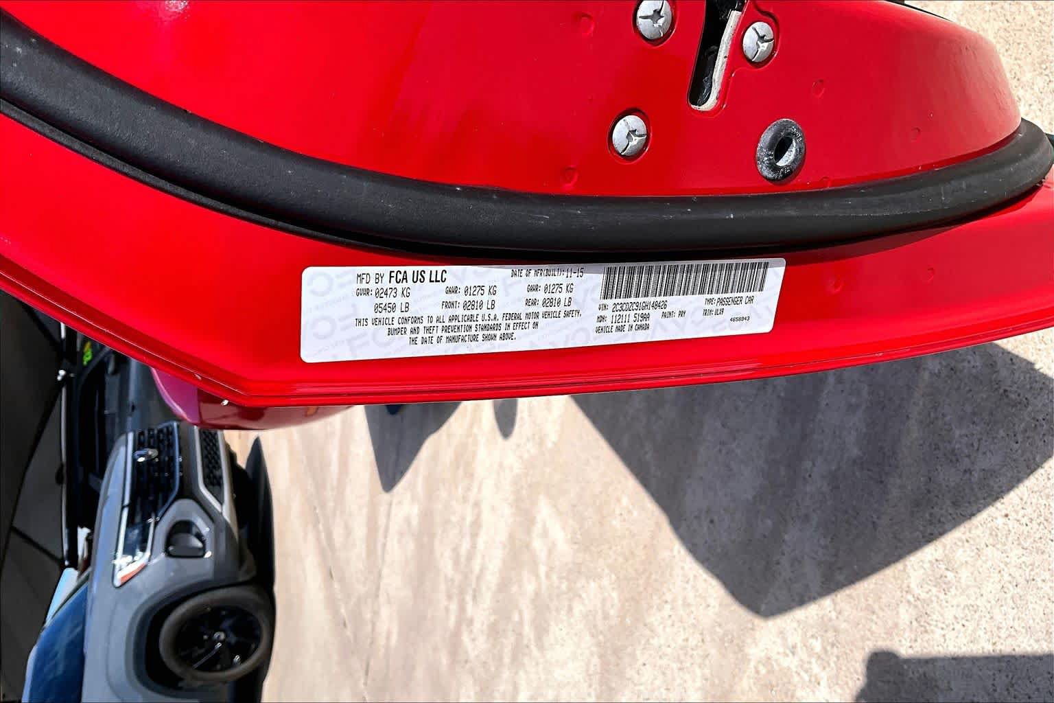 Used 2016 Dodge Challenger SRT Hellcat RWD image 21