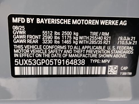 Used 2026 BMW X3 xDrive30 w/ M Sport Package AWD/4WD image 30