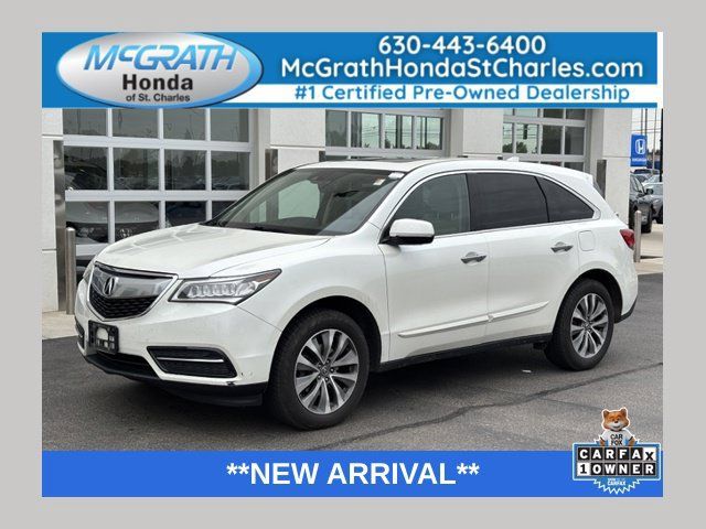 Used 2015 Acura MDX w/ Technology Package AWD/4WD image 1