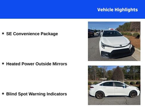 Used 2024 Toyota Corolla Sedan w/ SE Convenience Package image 4