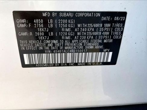 Used 2024 Subaru Outback Onyx Edition image 37