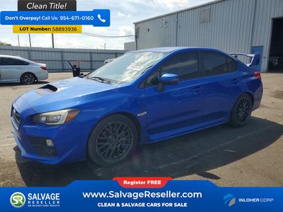 Used 2016 Subaru WRX STI