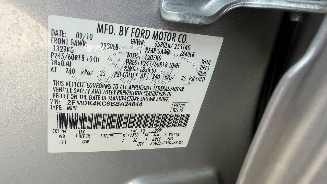 Used 2011 Ford Edge Limited w/ Vision Pkg AWD/4WD image 17